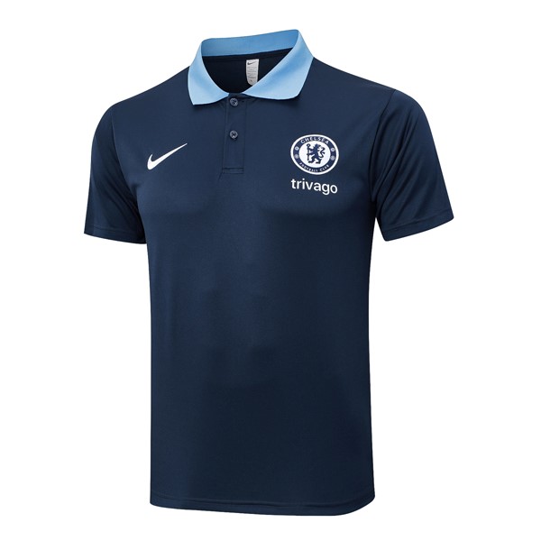 Polo Chelsea 2024-2025 Blau 3